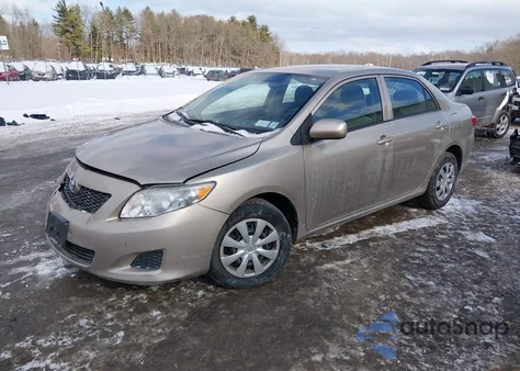 2009 Toyota Corolla Le из США, поврежденный, VIN 1NXBU40E19Z024745